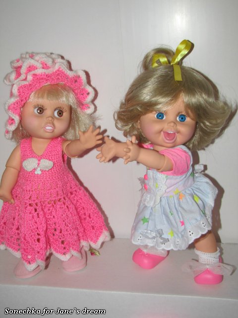 Барышни-кокетки... Все дело в шляпе??? Sonechka для Galoob - Baby Face, ч.2