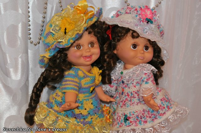 Барышни-кокетки... Все дело в шляпе??? Sonechka для Galoob - Baby Face, ч.2