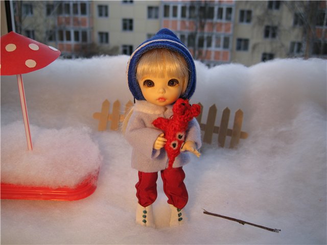 Варежка. Кукла БЖД Пукифи Анте