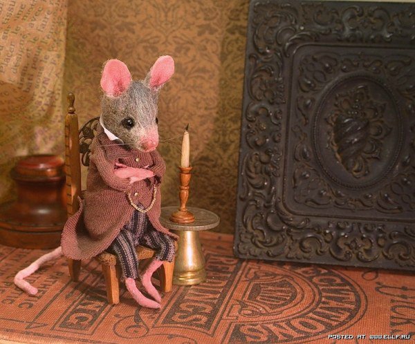 Мышиный дом или Жизнь замечательных мышей. Авторские игрушки в книжной иллюстрации. Мэгги Руди (Maggie Rudy) - "Mouses