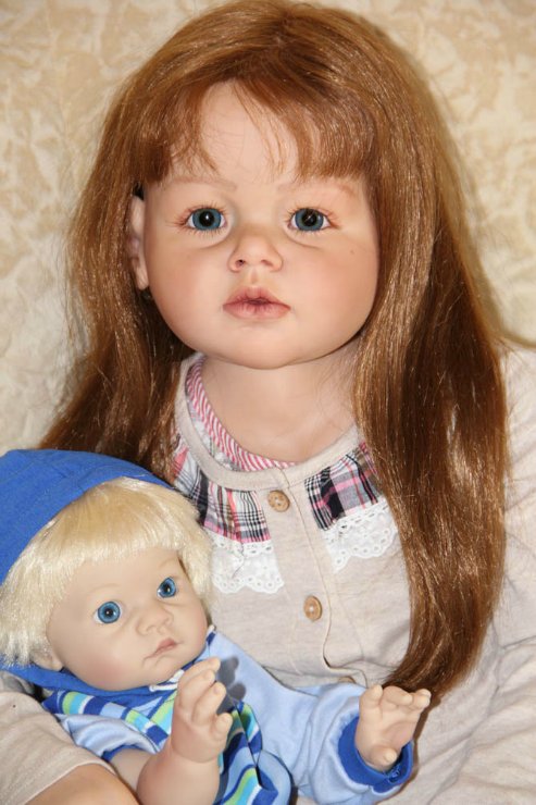 Девочка Эвелина — Куклы Реборн (Reborn): работы мастеров