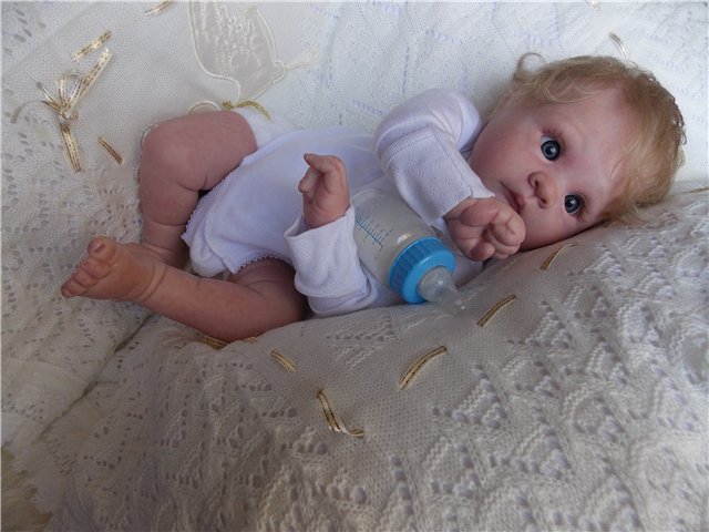 Котенок Савушка, мой забавный глазастик реборн. Детская Светланы Матляк