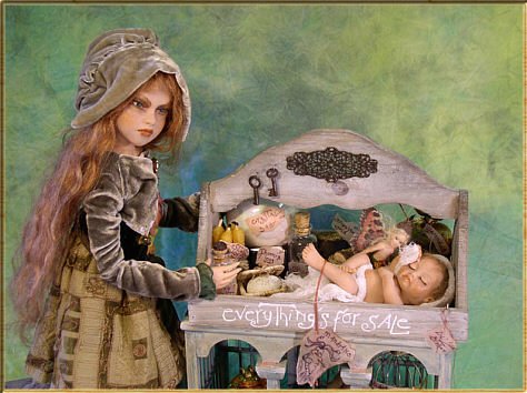 Микромир Силке Янас-Шлессер. Куклы Silke Janas-Schloesser dolls (фото 6)