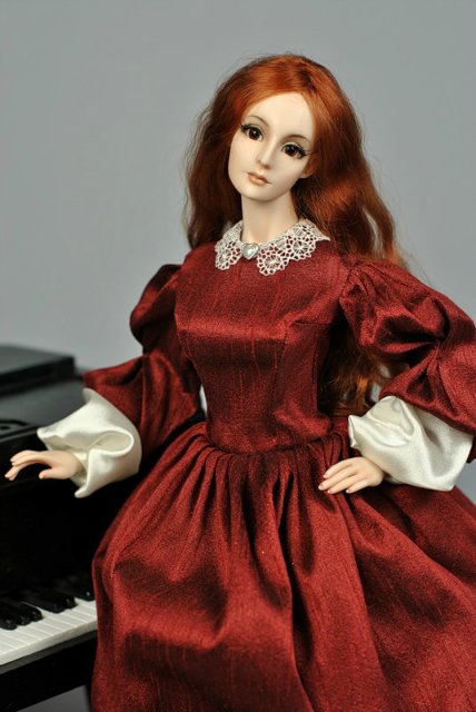 Аристократки Анны Линбергер. Авторские куклы Anchi