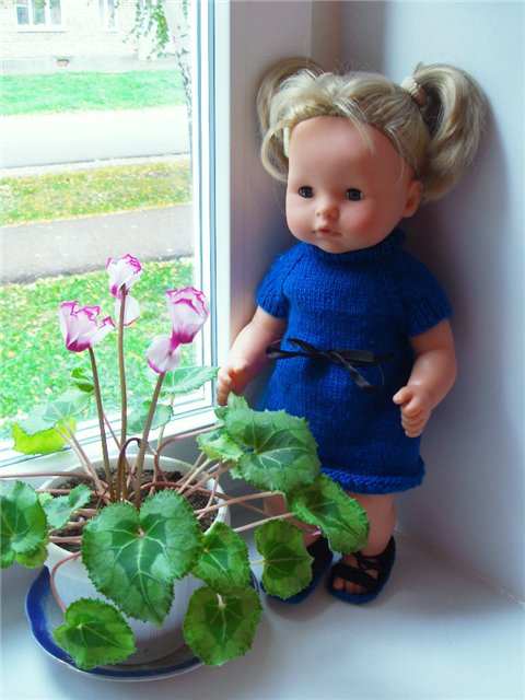 Люблю я синий цвет или наши обновки (фото 2)