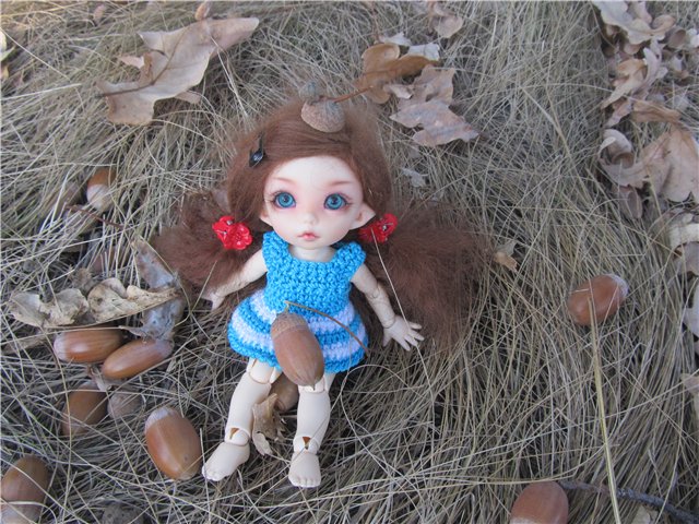 Ксюша на прогулке | Бэйбики Ксюша на прогулке — Куклы Fairyland (ФэйриЛэнд): BJD (БЖД) (фото 4)