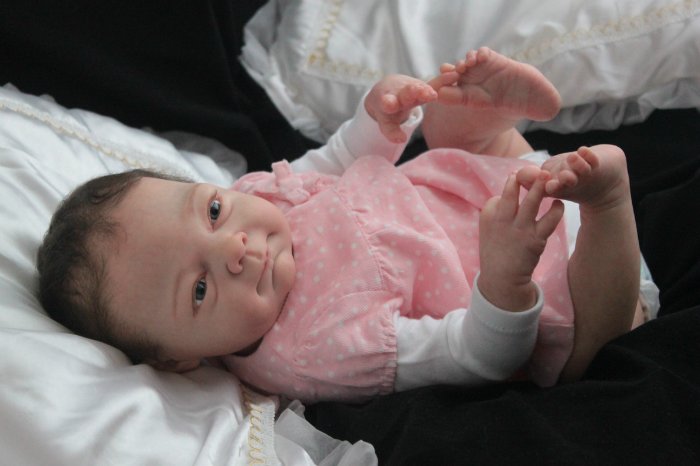 Девочка Ника. Куколка реборн Вишни Виктории