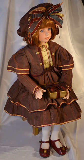 Мои четыре повода для улыбки... Часть коллекции кукол