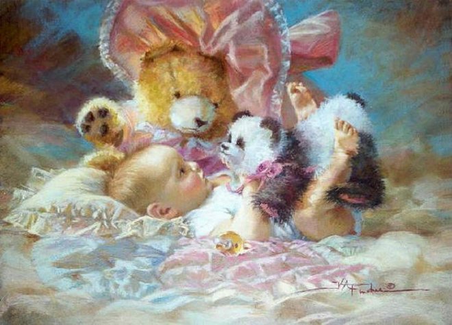 Дети в творчестве Кэтрин Финчер (Kathryn Andrews Fincher)