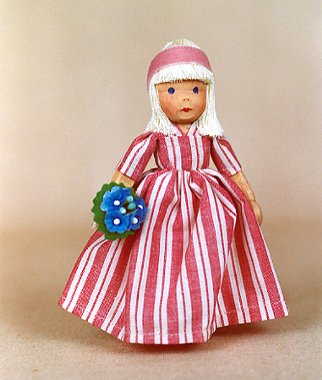 Куклы из дерева по семейной традиции Lotte Sievers-Hahn dolls, Лотты Сиверс-Хан