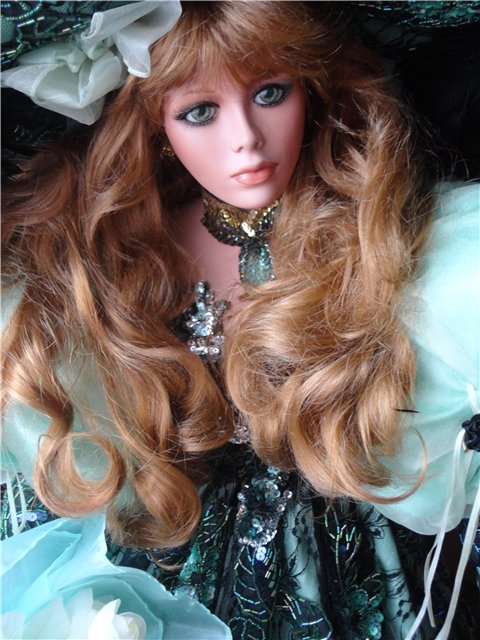 Фарфоровая красавица Куппер, коллекционная кукла от Русти (Rustie) (фото 7)