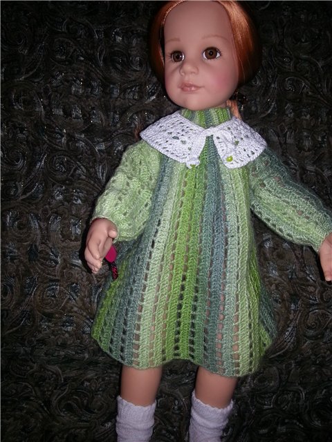 Уютное платье для Лизы (Готц) (фото 2)