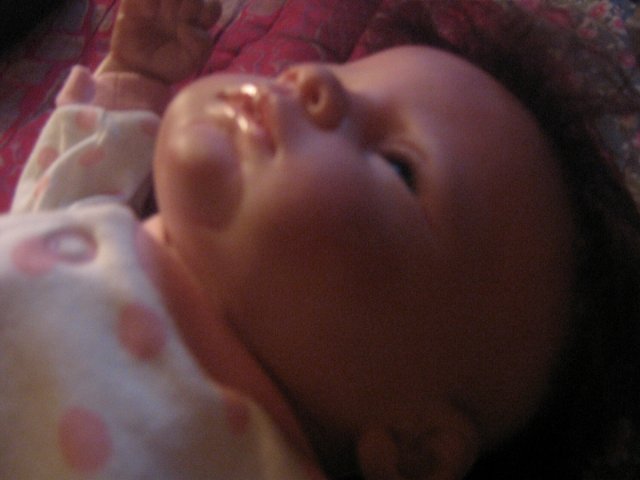 Моя первая малышка реборн Викуша