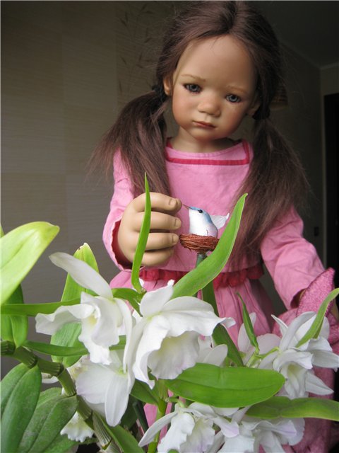 Коллекционная кукла Himstedt Milina 2008