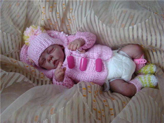 Когда спит малыш, все вокруг замирает...Авторская кукла Кондрашовой Ирины