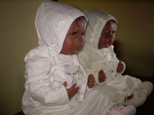 Вечерняя фотосессия. Куклы от Ashton Drake