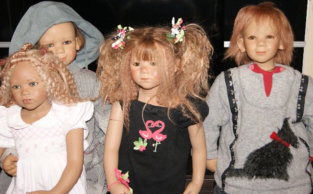 Плакса - вакса Инке и веселые девчата и мальчишки - Поль, Хьго, Ива и Таночка