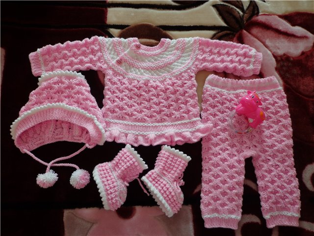 Вязаный костюмчик — Одежда и обувь для кукол своими руками: фото (фото 8)