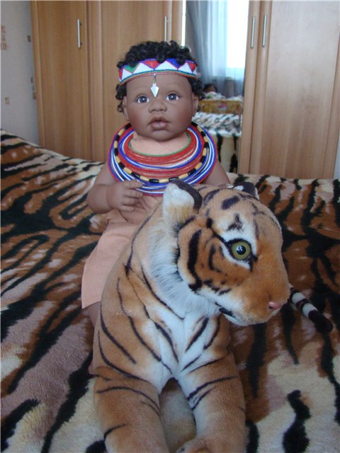 Африканская принцесса - Кения. Коллекционная кукла Ли Миддлетон (фото 7)