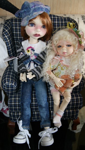 Наша дружная LASHERсемейка -LILLIE,-ERIKA, IVY, VIOLET, FIONA, OOAK Lillie (фото 7)