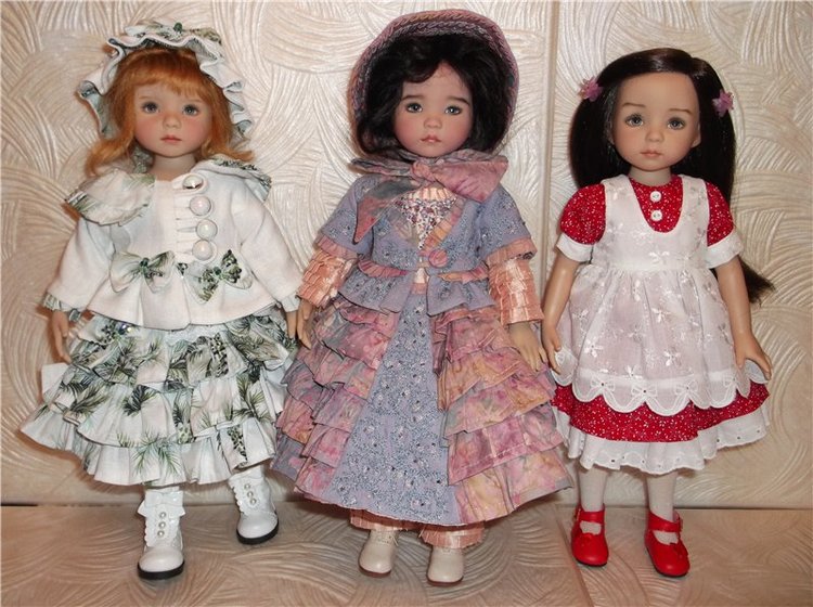 Я мечтала о ней больше года... Или коллекция виниловых кукол 13 дюймов от Dianna Effner