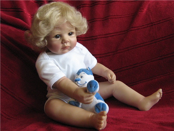 Кукла Matthias от Doris Stannat - мы зовем его Максимка (фото 2)