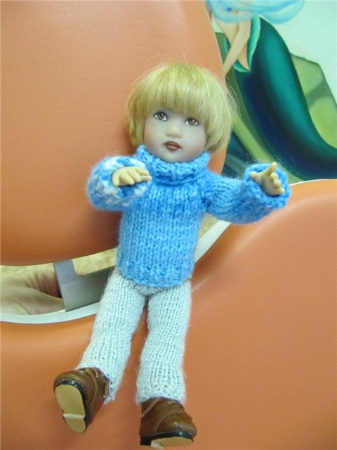 Как Михель на работу к маме ходил. Коллекционная кукла Helen Kish