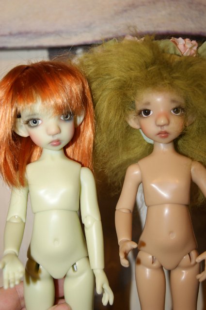 Сестрички Корички и Нелли фавн - милые создания от Kaye Wiggs