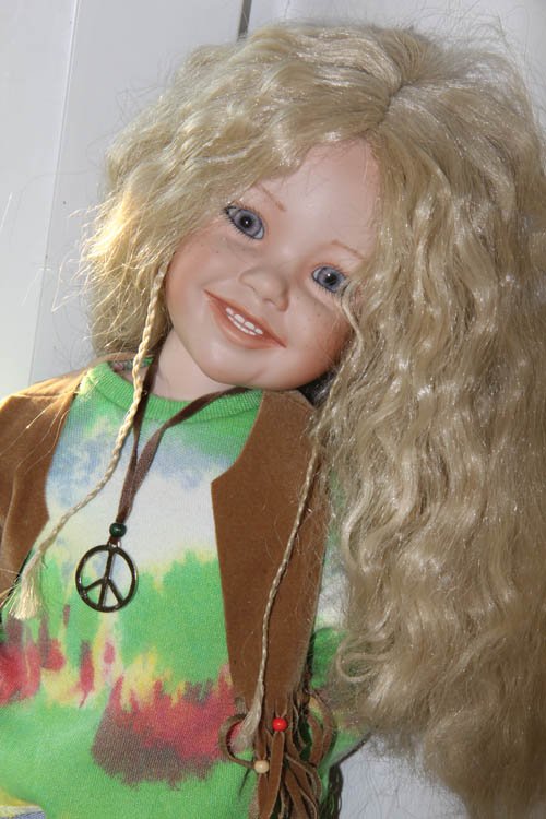 Danbury Mint dolls. Hippie Harmony от Nancy Leslie