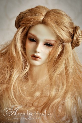 Невероятные парики для кукол БЖД от: Amadiz Studio (фото 9)