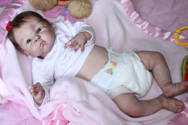 Сладкая булочка, кукла реборн Беспаловои Жанны