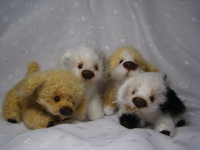 Кучка позитива, игрушки вязанные крючком