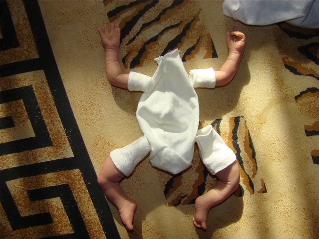 Мастер-класс, как сделать тело для куклы