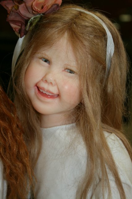 Куклы Лауры Скаттолини на выставке VII Международный салон кукол в Москве