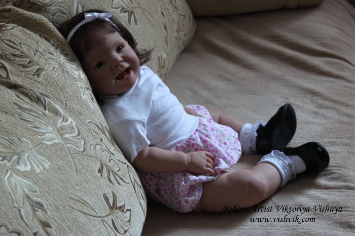 Белоснежка... Снежка.. Кукла реборн Вишни Виктории
