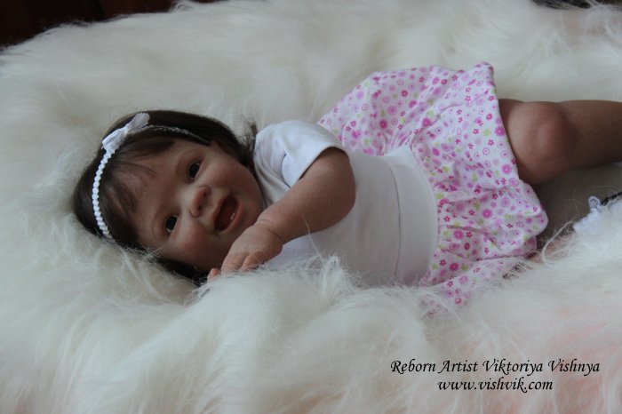 Белоснежка... Снежка.. Кукла реборн Вишни Виктории (фото 10)