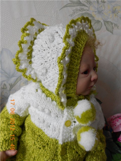 Моя новая вязалочка для малышки реборн (фото 7)