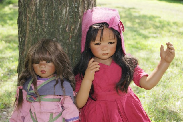 Теперь уже русские красавицы Tscharle и Munira от Аннет Химстедт