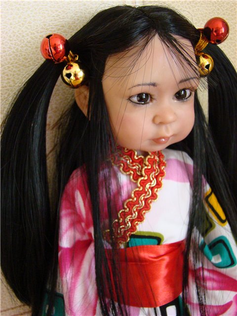 Японская тема. Авторские куклы Кондрашовой Ирины (фото 8)
