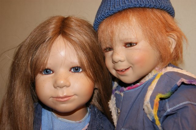 Freddie и Fina -дети улиц коллекция 2004 года Annete Himstedt