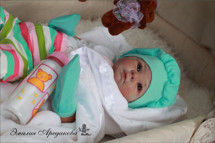 Ещё одна Ханнушка. Кукла реборн Эмилии Аредаковой (фото 4)