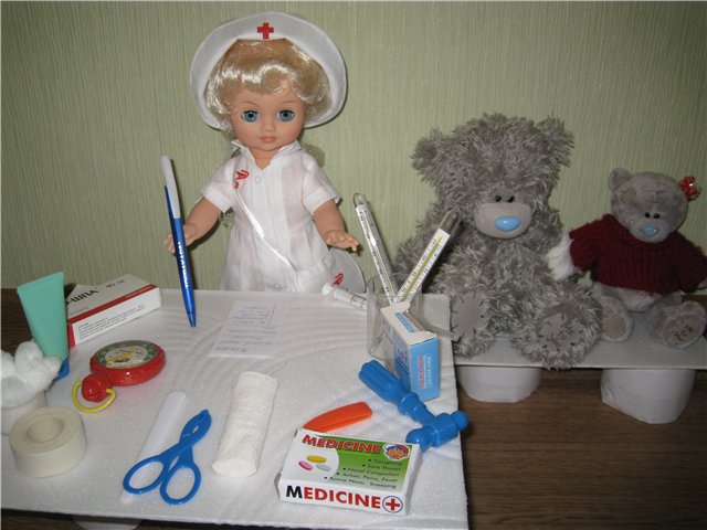 Медсестричка Даша! Кукла "Весна" (фото 5)