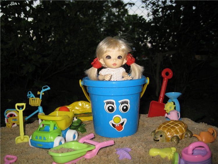 Маленькая дачница Элис. Кукла БЖД Пукифи Анте (фото 6)