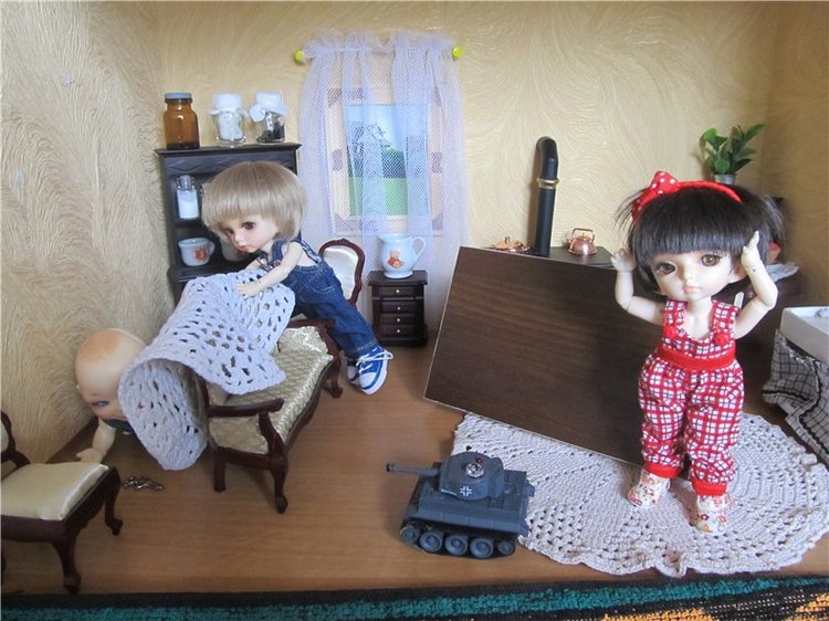 Один день из нашей жизни — Фотоистории с куклами BJD (БЖД): сериалы