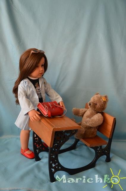 Клара и Изабель... или просто Снегурочки! Куклы Gotz