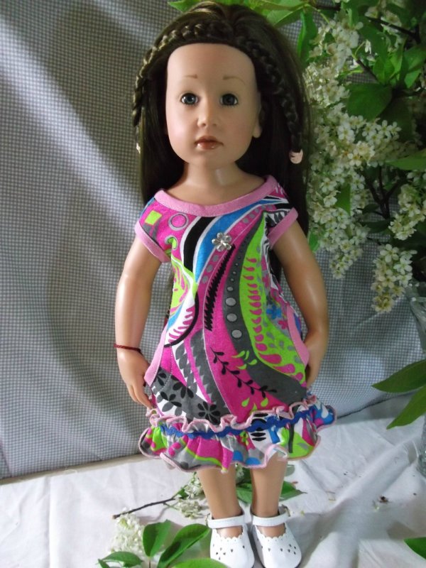 Трикотаж бывает разным. Наряды для кукол Готц
