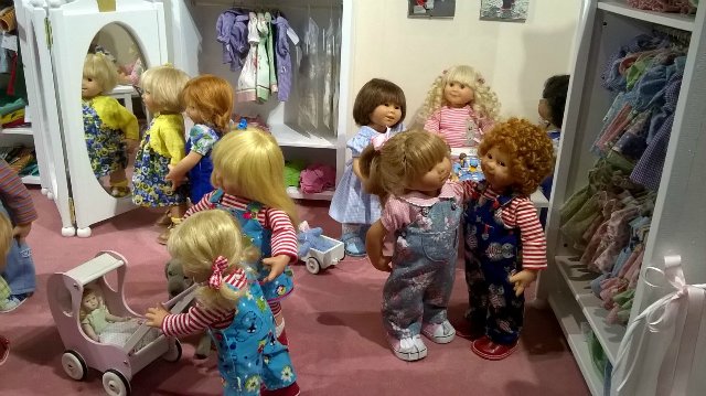 Выставка TEDDYBÄR TOTAL 2015 в Мюнстере. Часть четвертая - кукольно-завершающая (фото 5)