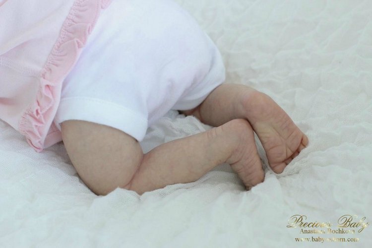 Маленькая капелька - Аделия! Кукла реборн Анастасии Бочковой (фото 5)