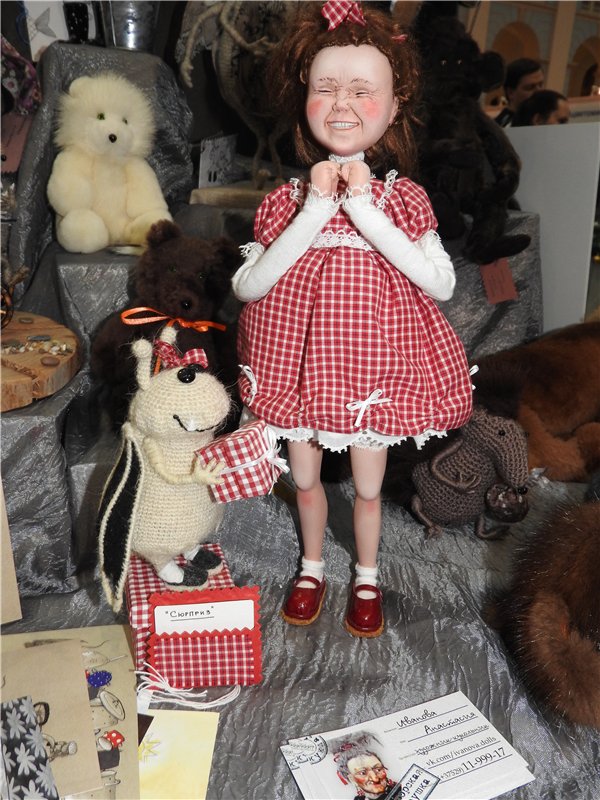 2015, Москва, атриум «Гостиный двор». Международная выставка «Искусство куклы». Фоторепортаж | Бэйбики 2015, Москва, атриум «Гостиный двор». Международная выставка «Искусство куклы». Фоторепортаж