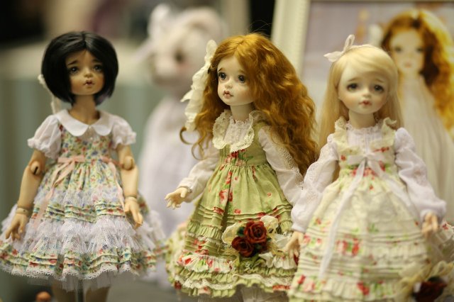 Великолепие выставки "Искусство Куклы" 11 декабря 2015 г